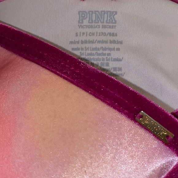 PINK Velvet Mini Bikini - Picture 2 of 3